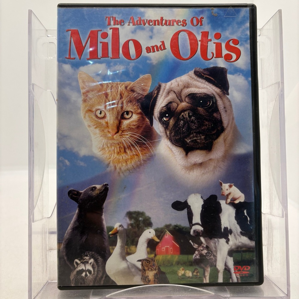 The Adventures of Milo and Otis DVD Columbia Pictures 1986 Live Action Movie